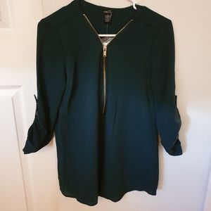 Zip blouse